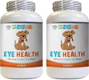 Dog Eye Supplement - Dog Eye Health - Napredna formula - Prednosti Vizija - Imunska podpora - Dog Vitamin Heart - 2 steklenici (120 Zdravljenja)