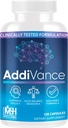 AddiVance 120 Caps - Natural Brain Support dodatek za izboljšano fokus, Spomin, & Uravnoteženo vedenje - Klinično dokazano ne-Habit Oblikovanje možganov dodatek - Formulira zdravstveni strokovnjaki