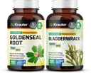 BIO KRAUTER Goldenseal 100 kapsul in Bladderwrack 100 kapsul