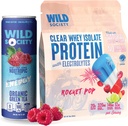 Clear Isolate WILD DRUŽBA + Energy Drink Super Combo - Rocket Pop Clear Sirotka + Blue Razz Energy Drink