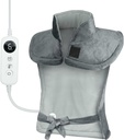 Ogrevanje Pad za hrbet Pain Relief Teaged Ogrevanje Pad za vrat in ramena Cramps 6 Toplotne nastavitve 6 Timers Auto off Rojstni dan Darila za ženske mama oče ETL Certified Gray