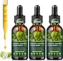 (3 pakiranja) Soursop Graviola Tekoče kapljice 2000mg, 98% Absorpcija za podporo celic in regeneracijo, Imunska okrepitev, Jetra, Zeliščna dobrota, Soursop Bitters Tekoča Sugar/Gluten Brez, naravna aroma, 6 Fl Oz