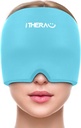 iTHERAU Migraine Relief Cap, Pomirjujoče glavobol klobuk, Gel Ledeni paket glavo Ovoj z vročo in hladno terapijo, Glavobol Relief Cap za Sinus, Puffy oči, Tension in Stress Relief Blue