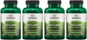 Swanson Go-Less Bladder Control Formula - Promocija Zdravje sečil in zdravo Bladder Podpora - Naravni dodatek za odrasle z ekstraktom bučnega semena - (90 Softgels) 4 Pack