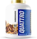 Magnum Nutraceuticals Quattro Whey Protein Powder, Peanut Butter Cup 4lb – Premium Protein Isolate Blend for Muscle Growth & Recovery