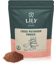 LJUBEZEN VALLEY Chaga gobe v prahu - Chaga Extract Superfood for Chaga čaj, napitki in pijače - Keto prijazno - Vegan & Gluten-free - pakirano v Reseable Pouch (16oz, 453g)
