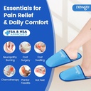 NEWGO Foot Ice Pack copate za Plantar Fasciitis in nevropatijo, HSA ali FSA upravičen 2 paket Gel Ice Coppers vroče hladno pakiranje za bunion kirurgija lajšanje bolečine, gorijo noge