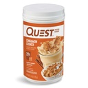 Quest Nutrition Cinnamon Crunch Protein Powder, 20g Beljakovine, 2g Net Carb, 1g sladkor, Nizki ogljikovi hidrati, Brez glutena, 1,6 Pound, 24 Servisi