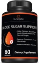 Premium podpora za krvni sladkor – Supplements Zdrave ravni sladkorja v krvi že v normalnem razponu – Vključuje Bitter Melon ekstrakt, Vanadij, Krom, Cinamon, & Alpha Lipoic Acid-60 kapsule