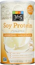 365 Vsakdanja vrednost, sojini proteini v prahu, nesladkani Vanilla Flavor, 15.63 oz