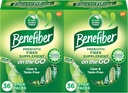 Benefiber On the Go Prebiotic Fiber dodatek prašek za digestivno zdravje, Daily Powder, Unflavored Packs - 36 palice (Pack po 2)
