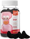 Zahler poglavje One Iron Gummies, Iron Gummies dodatek z vitaminom C, Kosher, 60 Okusni Gummies (5MG)