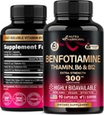 Benfotiamin 300 mg - Živčna podpora, energetika in presnova - Benfotiamin dodatek maščobne soli vitamin B1 - zelo biorazpoložljiv in absorbenten - s tiaminom, vitaminom B12 in B6 - 90 kapsul