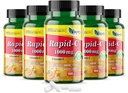 America Medic & Science Rapid-C 1000mg Vitamin C dodatek (5 Paket 100 tablet) Energy Booster, Daily Immune System Support, Antioksidant 