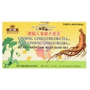 Kraljevi kralj Ginseng Ginkgo Biloba čaj (20 čajnih vrečk) - 3 škatla pakiranje