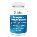 Dr. Berg Emergency Immune Support w/Echinacea - Močna mešanica zeliščnih izvlečkov (Opozorilo: Močni zeliščni vonji) - Imunska podpora dodatek vključuje 2.000 i.e. vitamina D & 10mg cinka - 60 tablet