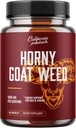Horny Kozel Zeliščni ekstrakti - Horny Kozel Weed za moške in ženske Energetska podpora z Maca Root Tribulus Terrestris in Saw Palmetto