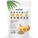 Rumeni koren Maca Powder, naravna superhrana, pomaga z energijo, težo in plodnostjo žensk - Vegan - 1 funt (Pack of 1)