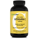 Nekisli vitamin C Prehranska dopolnila 1500mg s kalcij. Nežno za želodec, imuno/podporo za kosti (500)