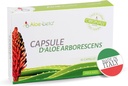 Aloebeta Aloe Arborescens Naravna moč Kapsule - 100% Organska Aloe dopolnilo, stimulira Imunsko obrambo, Antioksidant, Razstrupljanje - Vegan, Brez GSO, Gluten-free, brez sladkorja