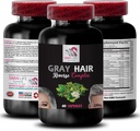 Biotin - GRAY lase REVERSE - sijoči sijaj, iskrica za lase, revitalizacijska formula, mladostni ton, pomlajevalnik las, sijaj las, pigmentacija las, krepitev barve, obnoviti vibrancy 1 steklenica 60 kapice