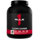 Pravilo 1 Clean Gainer - High-Protein Lean Gain Formula s 560 kalorijami, 30g proteinov s polnim spektrom, več kot 90g ogljikovih hidratov, manj kot 6g maščobe (15 Serving, Piškotki in Crème)