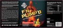 'Merica Labz F'N Pump'D brez stimulanta, dušikov oksid, doziran, pump predworkout prašek (20 servingov) (Fruit cocktail)