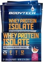 BODYTECH Whey Protein Isolate Powder - Sadno žito (dvanajst 1,04 oz. embalaže)
