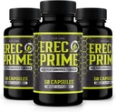 Rize laboratoriji (Pack 3 Erec Prime tablete za moške, visoko zmogljivost Formula, All-Natural Podpora za vrhunsko zmogljivost in splošno zdravje, Uradni pregledi (180 kapsul)