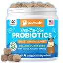 Pasji probiotiki, medene piščančje arome, 120 Soft Chews for Digestive & Gut Health, Imunska podpora dopolnilo, Relief plina, Anti-Diarrhea, Pomaga pri alergijah, Upset Stomachs, Yeast in Srbeče kože