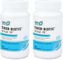Klaire Labs SFI Health Vital-10 Probiotik - Imunska in prebavna podpora Dodatek 5 milijard CFU 10 Vrste z Lactobacillus, Bifidobacterium in Streptococcus, Dairy-free (100 kapsul, 2 pakiranji)
