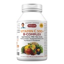 ANDREW LESSMAN Vitamin C 500 Plus B- Complex 60 Kapsule - neacid Vitamin C Plus Citrus Bioflavonoidi za imunski sistem in podporo proti oksidantu. Kapsule z enostavnim zavijanjem. Brez dodatkov