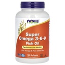 Zdaj živila Super Omega 3-6-9 Soft-gels, 1200Mg, 180-Count