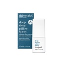 THEWORKS Deep Sleep Spray – hitro delujoča naravna Formula s sivko za sprostitev in nemirno spanje – 35 ml (1,2 fl oz) Mini Travel Velikost