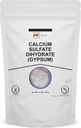 100% čisti kalcijev sulfat dihidrat (vrsta živil) - gips prašek za peko, čiščenje vode in kozmetične oblike 0,5 lbs / 227 g