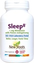 NOVE ROOTS HERBAL spanja dopolnilo, s pasijon cvet, Kamilica, Hops, Panax Gingseng, Skullcap, Magnezij, Melatonin (60 Veg Caps) 