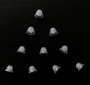 Džungle Care® (6mm Small * 10pc) Dvojni sloj Magični slušni aparat Domes Udobni center za obveščanje (Posebni zvočni ojačevalniki izdelek) Kit Uhani Nasveti nevidni, Kot nalašč za odprt zrak (Open fit), razen za RIC
