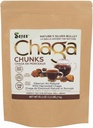Sayan Sibirska čista Chaga goba Chunks s črnim vrhom Crust 35.2 Oz/ 2.2 lb – Premium Wild Harvested Antioksidant čaj za imuno podporo, fokus in prebavnega zdravja - Non-GMO