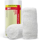 Ever Ready First Aid Sterile Krinkle Kerlix Type 4 1/2" x 4.1 Yds, Latex Free, 6 PLY, Gaze Bandage roll - 12 Count