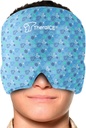 TheraICE Migraine Relief Cap Junior, Pomirjujoče glavobol Boo Boo Ledeni paket Maska Izdelki, Hladilni Gel Hat JR, Obraz Hladno kompresijski glavo Ovoj za Bumps, Bruises in temperature hlajenja