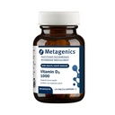 Metagenike Vitamin D3 1000 i.e. - Vitamin D dodatek za zdravo tvorbo kosti, kardiovaskularno zdravje in imunske podpore - 120 števk