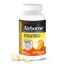 Zračni 1000 mg vitamin C z D in cinkom, multivitaminski imunski dodatek z antioksidanti A, C, in E, 200 žvečljive tablete, citrus aroma