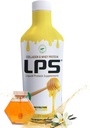 LPS Liquid Collagen & Whey Protein Supplement - brez sladkorja, brez barve, brez GMO pijače - Hidroliziran kolagen & Whey Peptide spodbuja zdravo kožo in lase za moške in ženske, Honey Vanilla, 32 fl oz