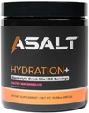 ASALT Hydration+ Elektrolit Powder Drink Mix, 30 Serving, Sladkor brez himalajske roza soli, cink, Kreatin monohidrat, in Taurin, Aktivno okrevanje za šport in fitnes, Keto in Paleo