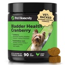 Health Cranberry Supplement za pse – Podpora za ledvice za pse, brusnice in D-mannoze za zdravje pasjih sečilnih traktov, podpora za pse urin in mehur (Chicken)
