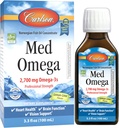 Carlson Med Omega, Lemon- Lime, 2.700 mg Omega-3s, 100 ml