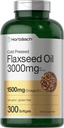Horbäach Laneno olje Mehkužne kapsule 3000mg 