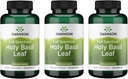 Swanson Holy Basil Leaf (Tulsi) - (120 kapsul, 800mg na postrežbo) 3 pakiranja