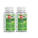 SaltStick Fastchews 60 Count Electrolyte zamenjava Zesty Lemon Limete 2 Pack (120 skupaj tablete)