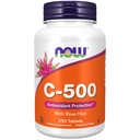 Zdaj dopolnila, Vitamin C-500 z Rose Hips, Antioksidant Zaščita*, 250 tablet